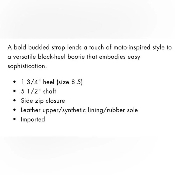 UGG Biker Moto Ankle Boots Black Leather Bikercore Combat Festival - Picture 16 of 17